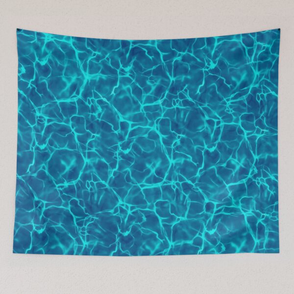 Item preview, Aesthetic Blue Water Texture designed and sold by MellowZaya.