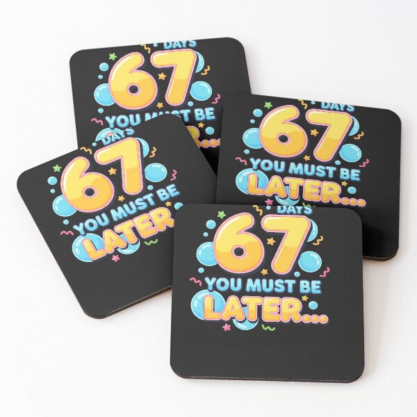 Item preview, Funny Sixty Seven Days Later I Survived 67 Days Of School designed and sold by TalalosART.
