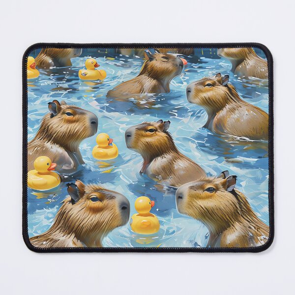 Artikelvorschau, Wasserschwein-Poolparty entworfen und verkauft von ONYX Pixee.