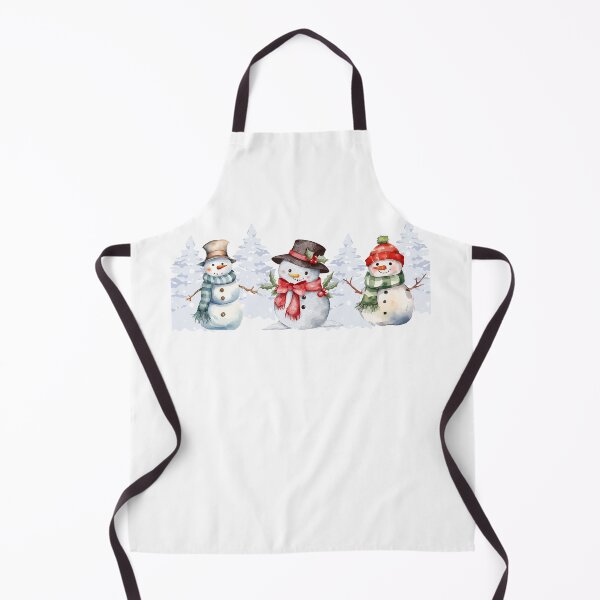 Item preview, Smiling Snowmen – Winter Illustration designed and sold by iamKRUK.