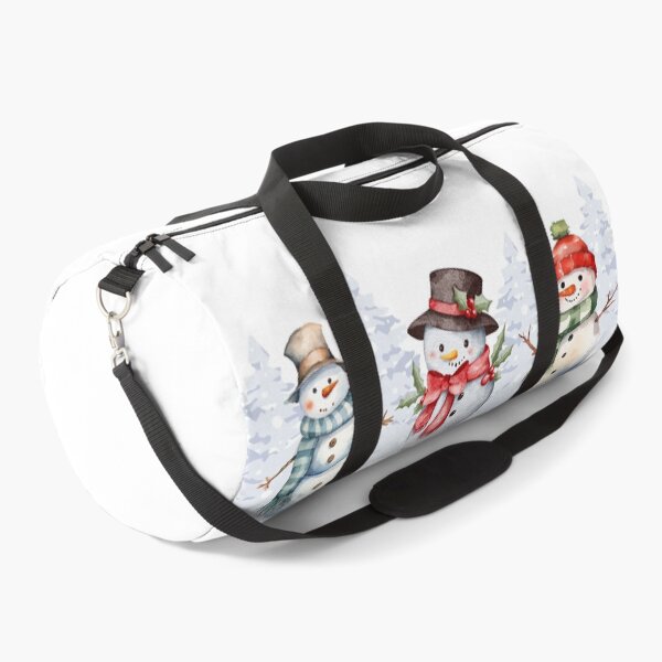 Item preview, Smiling Snowmen – Winter Illustration designed and sold by iamKRUK.