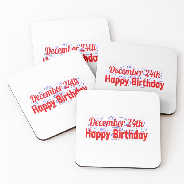 Item preview, December 24th, Gift birthday  designed and sold by Sujinthaiart.
