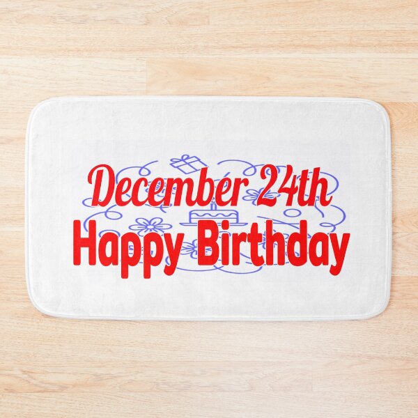 Item preview, December 24th, Gift birthday  designed and sold by Sujinthaiart.