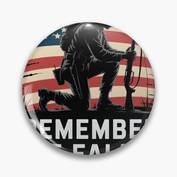 Item preview, Patriotic American Flag Remember The Fallen Memorial Day designed and sold by MeowtivationP.