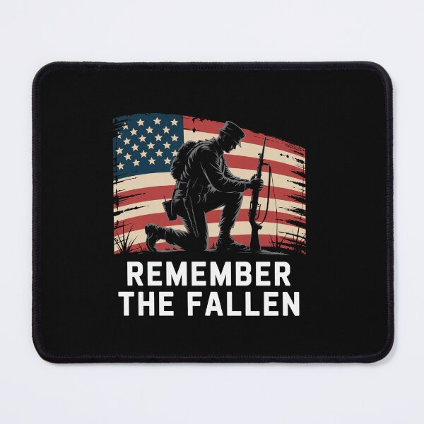 Item preview, Patriotic American Flag Remember The Fallen Memorial Day designed and sold by MeowtivationP.