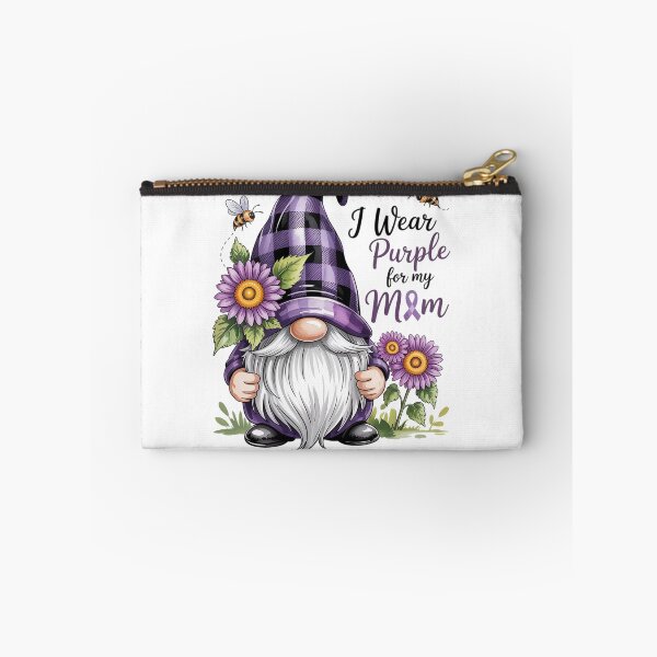 Item preview, I Wear Purple For My Mom Gnome Alzheimer'S Awareness designed and sold by TorjeARTStore.