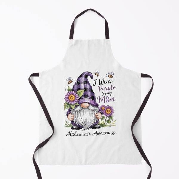 Item preview, I Wear Purple For My Mom Gnome Alzheimer'S Awareness designed and sold by TorjeARTStore.