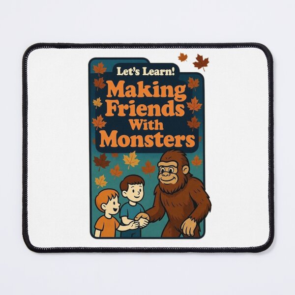 Item preview, Making Friends With Monsters  designed and sold by Rare Plus Apparel!.