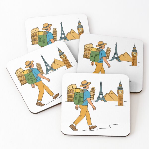 Item preview, World Traveler Backpacker designed and sold by GenzShoppingHub.