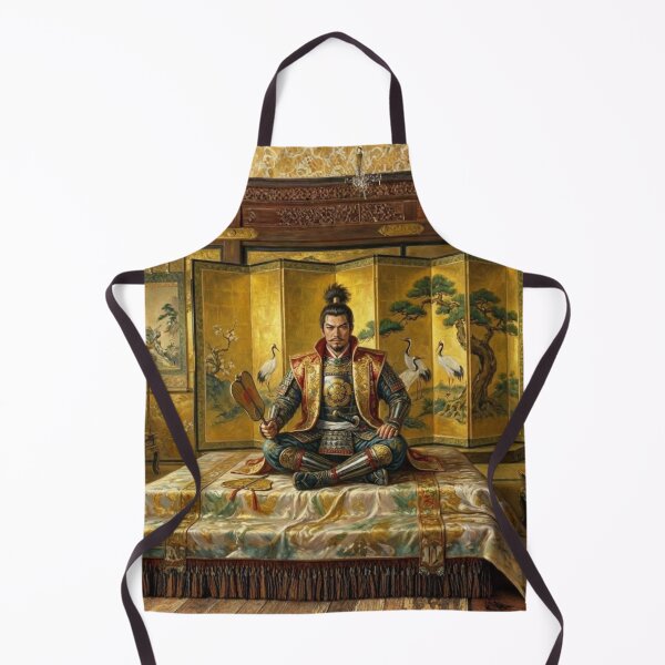 Item preview, Oda Nobunaga — The Golden Lord of Ambition | Japanese Warlord Art 織田信長 ― 野望を纏う黄金の大名 designed and sold by Mori-no-Akari.