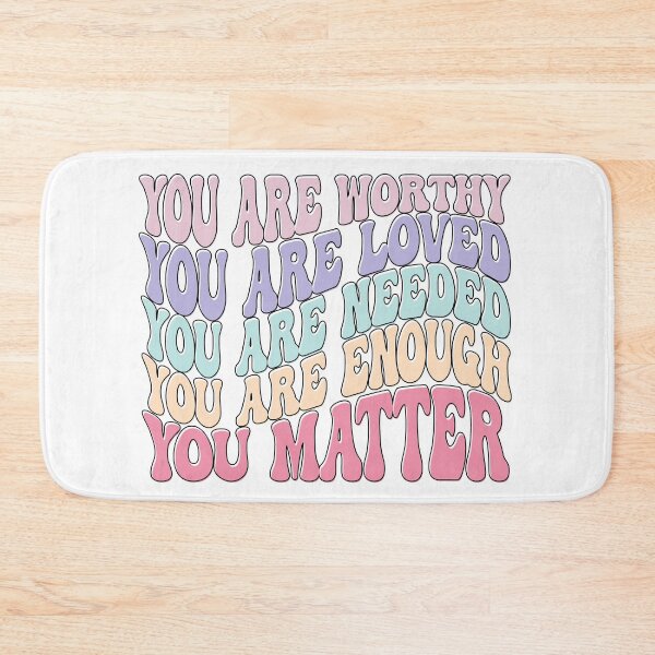 Item preview, Self-Worth Affirmation – Worthy, Loved & Enough designed and sold by AuraByMarv.