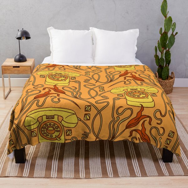 Item preview, Retro Nouveau is calling - orange-yellow designed and sold by kobyakov.