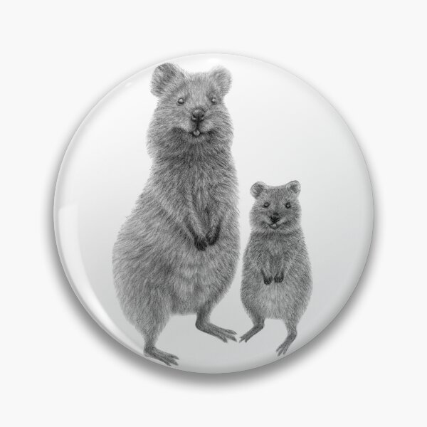 Item preview, Australian Wildlife Quokkas designed and sold by Kayla Outhred Artist .