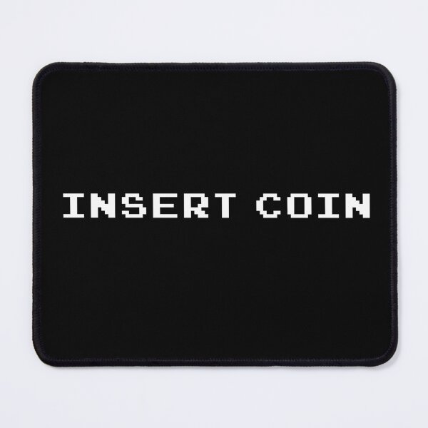 Item preview, Insert Coin – Retro Arcade 80s Neon T-Shirt videomapping designed and sold by RetroCose.