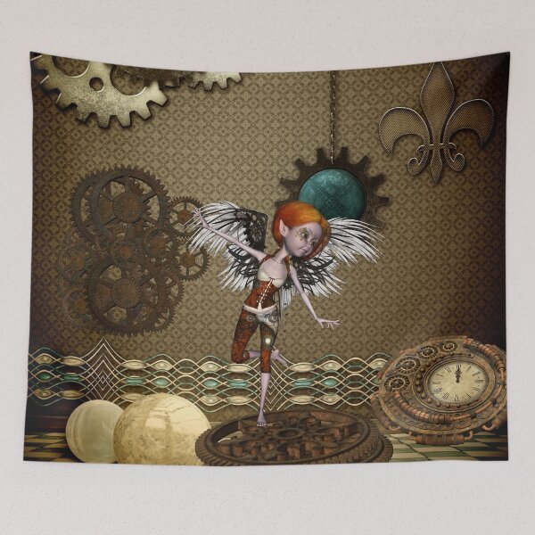 Item preview, Cute little steampunk girl designed and sold by nicky2342.