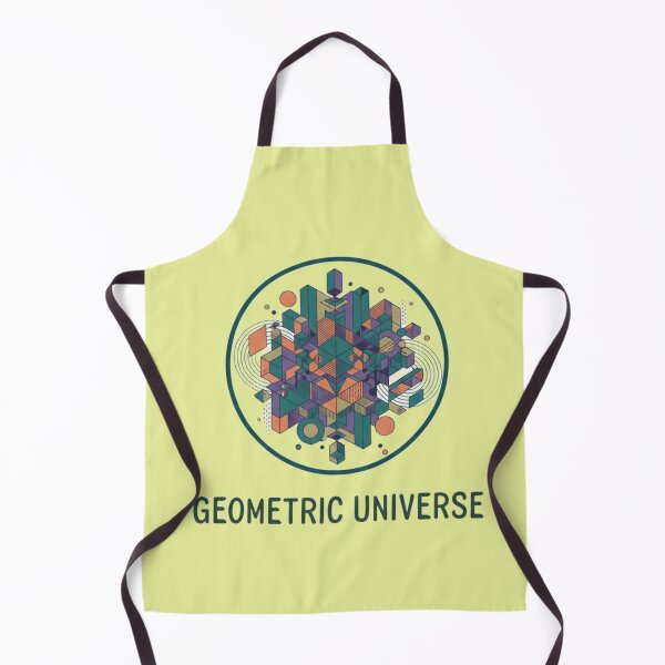 Item preview, Geometric Universe – Abstract 3D Shapes in Vibrant Colors designed and sold by Dogandesighn.