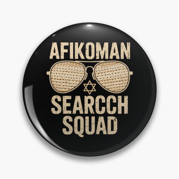 Item preview, Afikoman Search Squad Funny Passover Seder Sunglasses designed and sold by Bandikonsalez.