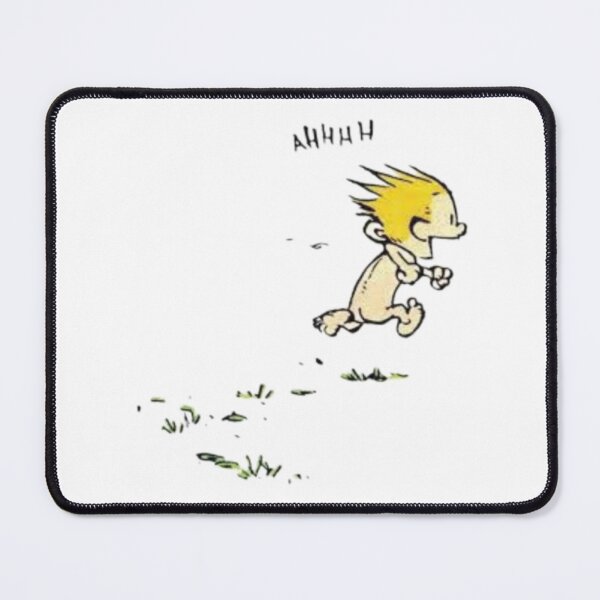 Item preview, Calvin And Hobbes Funny Running Scene – Playful Cartoon Motion Art designed and sold by darronaselz.