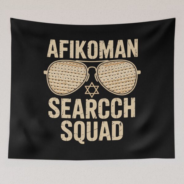 Item preview, Afikoman Search Squad Funny Passover Seder Sunglasses designed and sold by Bandikonsalez.