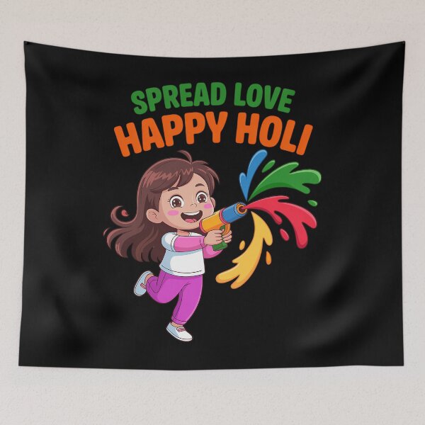 Item preview, Happy Holi Indian Festival of Colors designed and sold by Bandikonsalez.