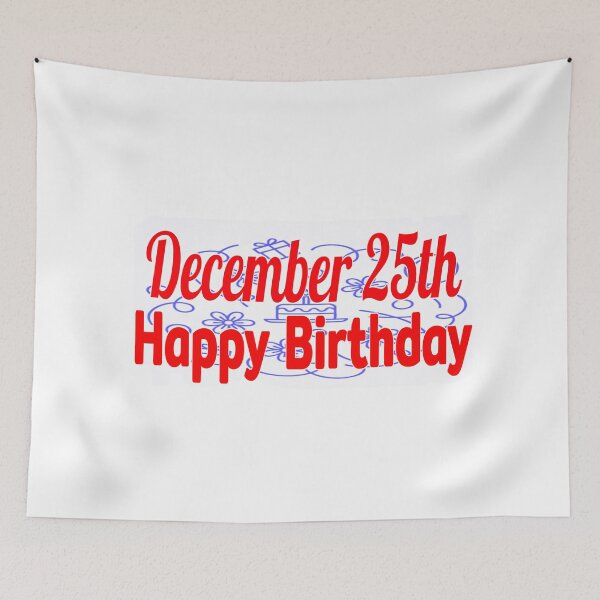 Item preview, December 25th, Gift birthday  designed and sold by Sujinthaiart.