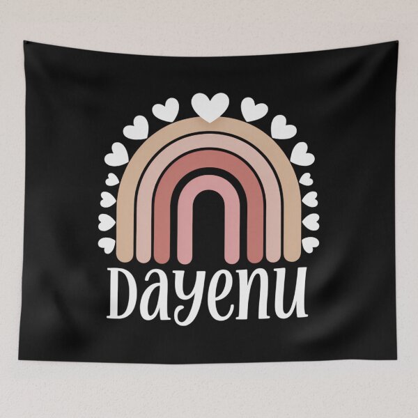 Item preview, Dayenu Jewish Passover It Would Have Been Enough Rainbow designed and sold by Bandikonsalez.