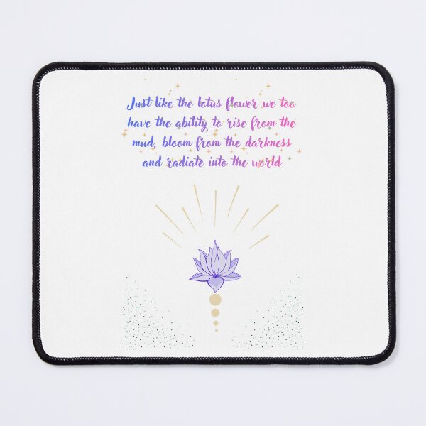 Item preview, Just like the lotus flower we too have the ability to rise from the mud, bloom from the darkness and radiate into the world designed and sold by jtalee2003.