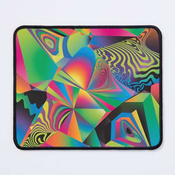 Item preview, A photograph of a psychedelic abstract painting. designed and sold by Lilashakti ⭐️ ⭐️ ⭐️ ⭐️ ⭐️.
