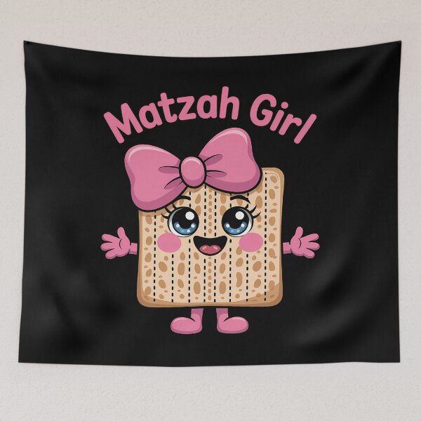 Item preview, Matzah Girl Happy Passover Jewish Pesach Seder Afikoman designed and sold by Bandikonsalez.