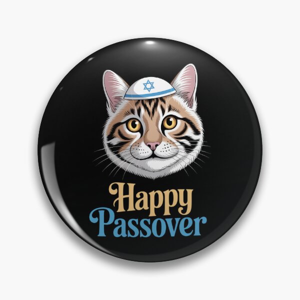 Artikelvorschau, Pessach, frohes Pessachfest! Lustige Katze beim Seder (jüdischer Feiertag) entworfen und verkauft von Bandikonsalez.