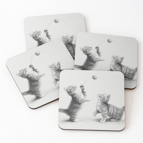 Item preview, PLAYFUL KITTENS illustration .1 designed and sold by lautir.