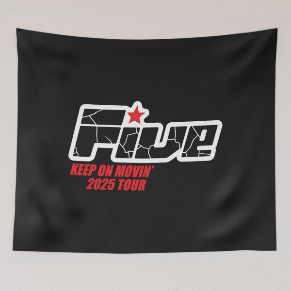 Item preview, Keep On Movin 2025 Tour - Five Boy Band Concert designed and sold by joebarravec.