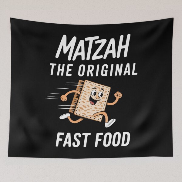 Item preview, Funny Passover Matzah, the Original Fast Food, Seder designed and sold by Bandikonsalez.