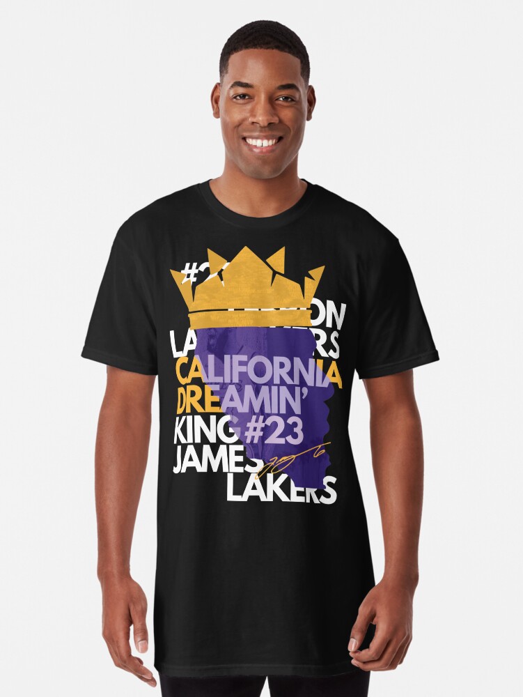 lebron james lakers long sleeve shirt