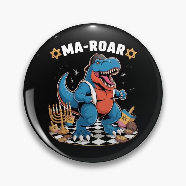 Item preview, Ma-Roar Passover Jewish Holiday Dinosaur Dino Seder Jewish designed and sold by Bandikonsalez.