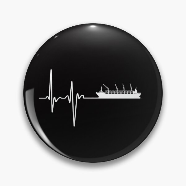 Item preview, Airboat Heartbeat Fanboat EKG Pulseline Hydroplane designed and sold by MuteElevent.