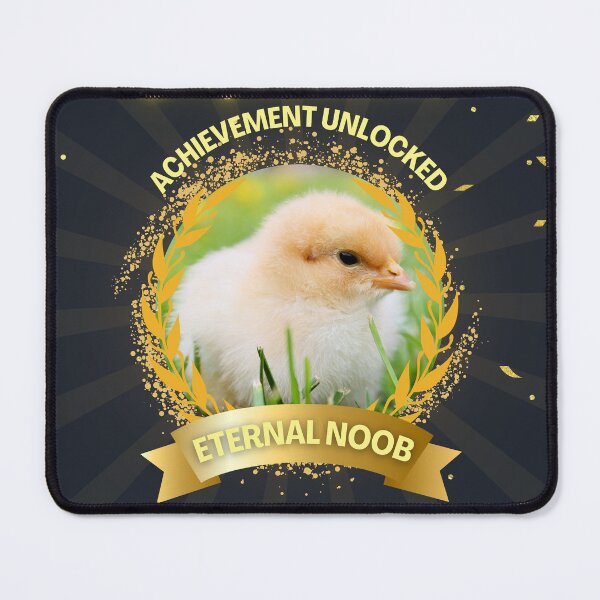 Item preview, Achievement unlocked: Eternal Noob 1 designed and sold by Tom-Johnson.