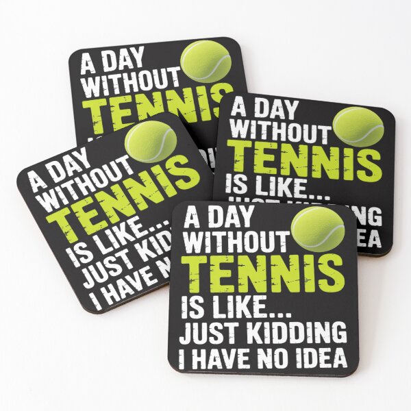 Item preview, A Day Without Tennis - Tennis Player & Tennis Coach designed and sold by MuteElevent.