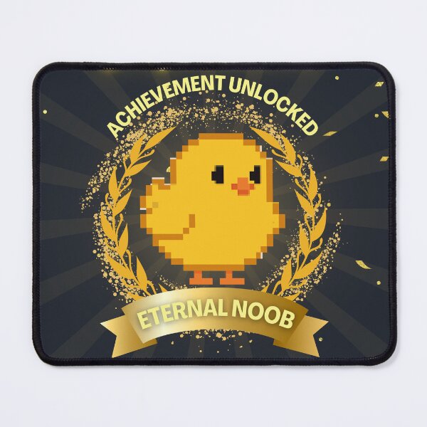 Item preview, Achievement unlocked: Eternal Noob 2 designed and sold by Tom-Johnson.