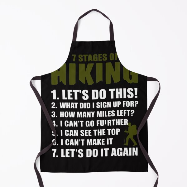 Item preview, 7 Stages of Hiking Outdoor Hiker Men Women designed and sold by MuteElevent.