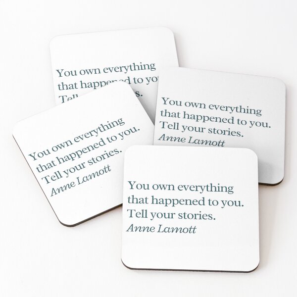 Item preview, Tell your stories, Anne Lamott designed and sold by skuke ly.
