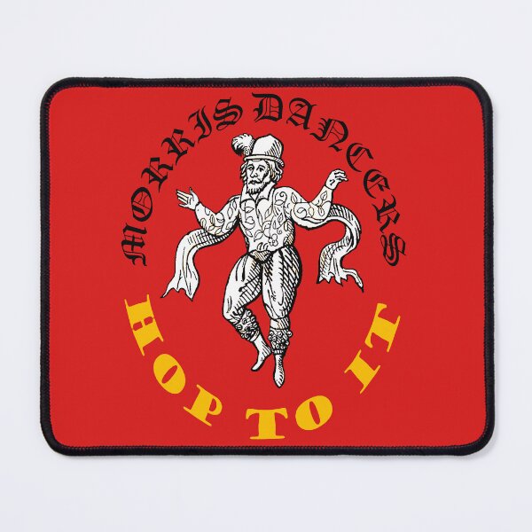 Item preview, Morris Men Hop To It Fun Vintage Illustration designed and sold by taiche.