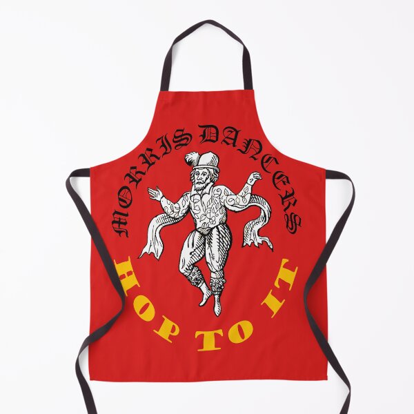 Item preview, Morris Men Hop To It Fun Vintage Illustration designed and sold by taiche.