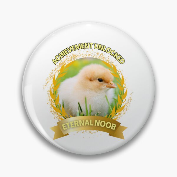 Item preview, Achievement unlocked: Eternal Noob 3 designed and sold by Tom-Johnson.