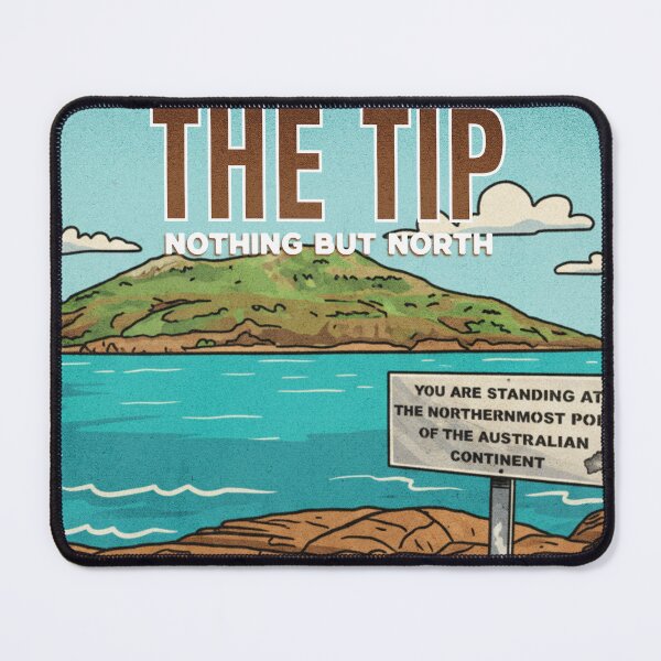 Item preview, Cape York - The Tip: Nothing But North designed and sold by Meridian Threads.