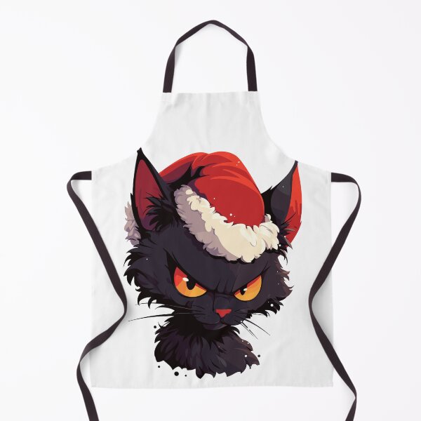 Item preview, Dark Christmas Yule Cat designed and sold by bapupa.