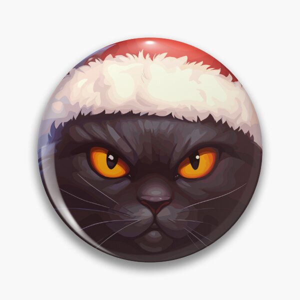 Item preview, Spooky Christmas Yule Cat designed and sold by bapupa.
