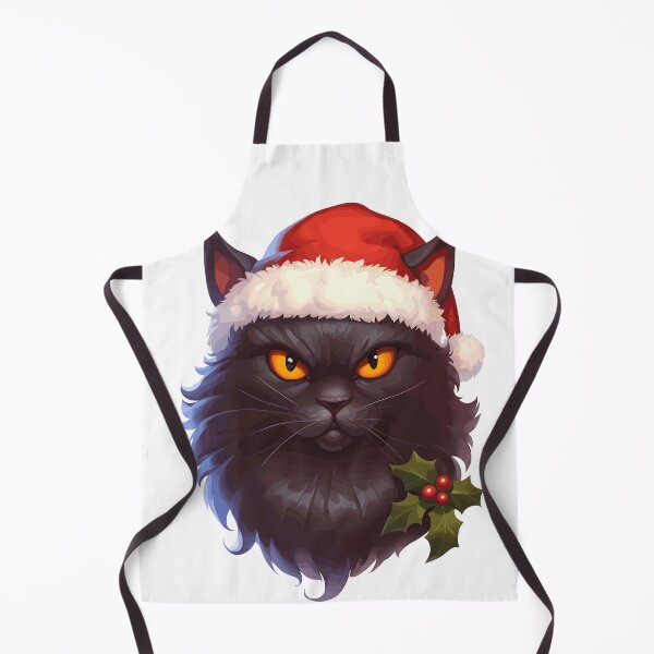 Item preview, Spooky Christmas Yule Cat designed and sold by bapupa.