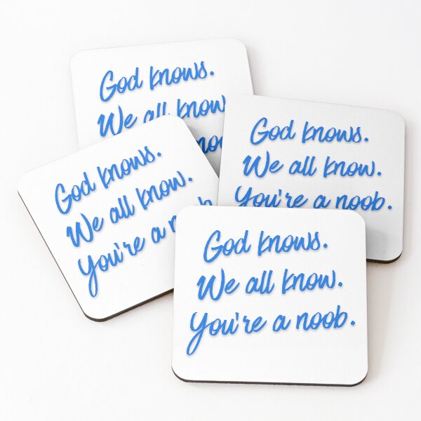 Item preview, God knows. We all know. You’re a noob 2 designed and sold by Tom-Johnson.