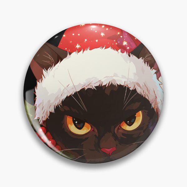Item preview, Festive Christmas Yule Cat designed and sold by bapupa.